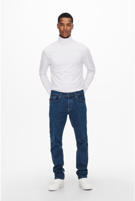 Only & Sons onsmichan slim ls rollneck tee