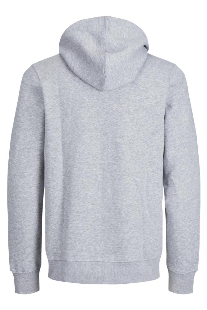 JJEBRADLEY SWEAT ZIP HOOD NOOS 12249342 LIGHT GREY MELANGE