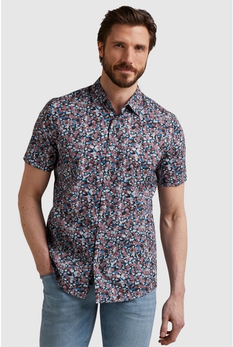 Vanguard short sleeve shirt print at poplin