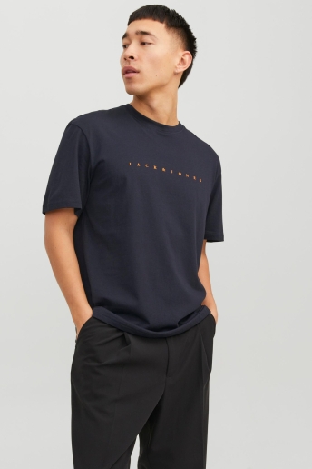 Jack & Jones T-shirt JJESTAR JJ TEE SS NOOS 12234746 DARK NAVY