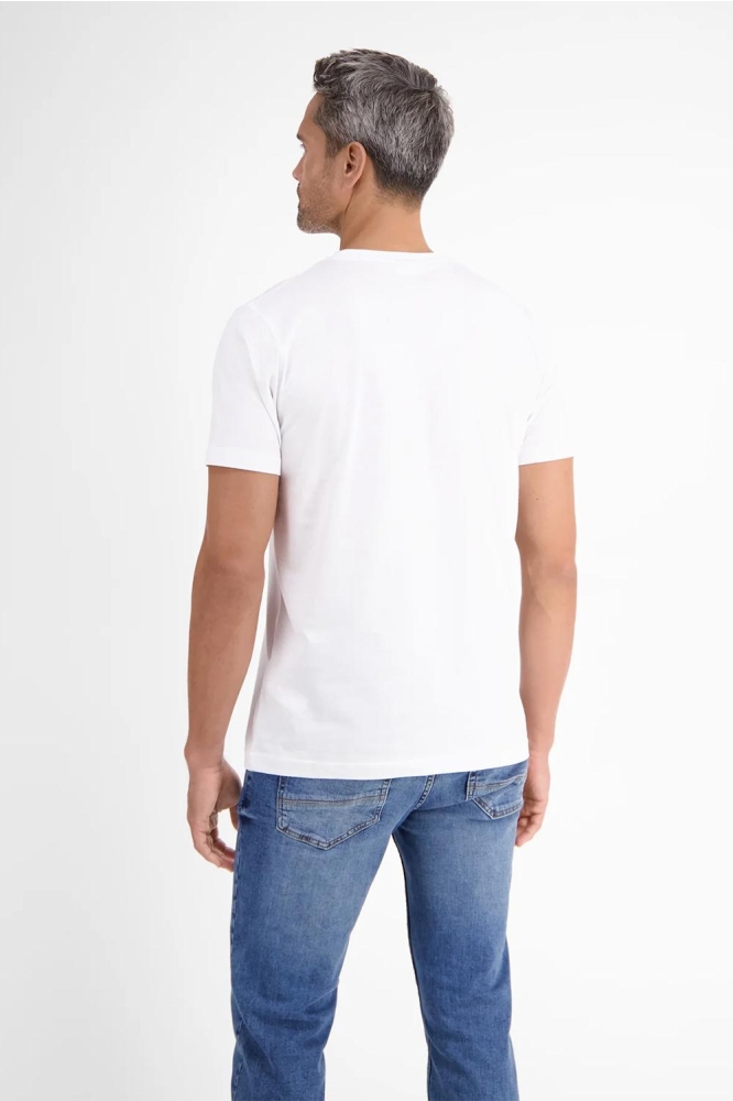 2 PACK T SHIRTS RONDE HALS 2003014 100 White