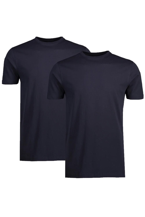 Lerros t-shirt/serafino 1/2 arm