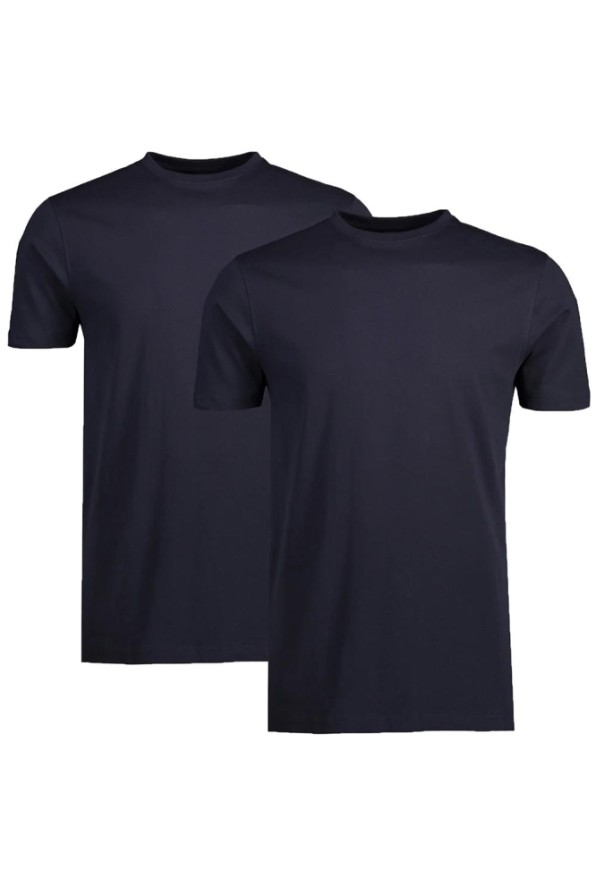 2 PACK T SHIRTS RONDE HALS 2003014 480 Navy