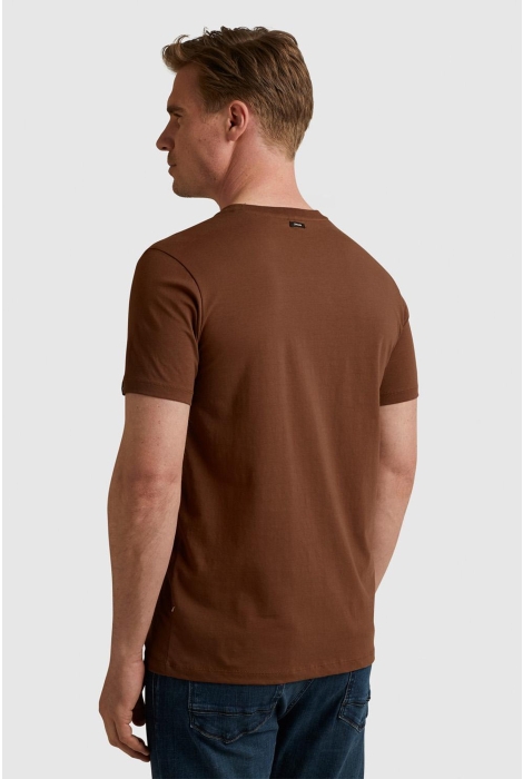 Vanguard short sleeve r-neck cotton elastan