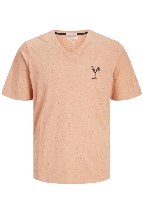 Jack & Jones jorpalm emb tee ss v-neck dut