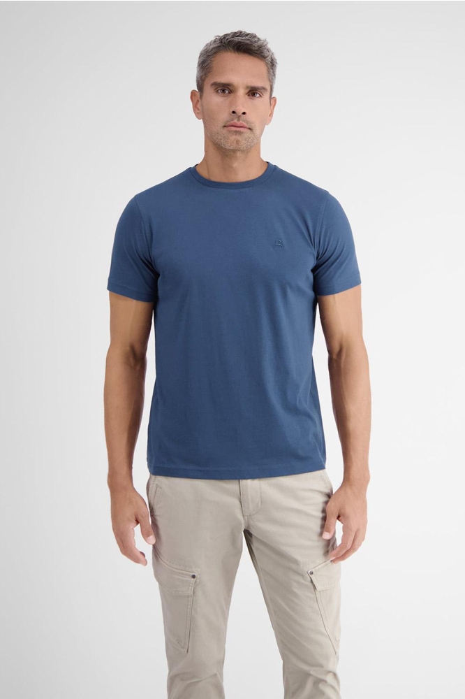 BASIC T SHIRT 23D3000 448 Storm Blue