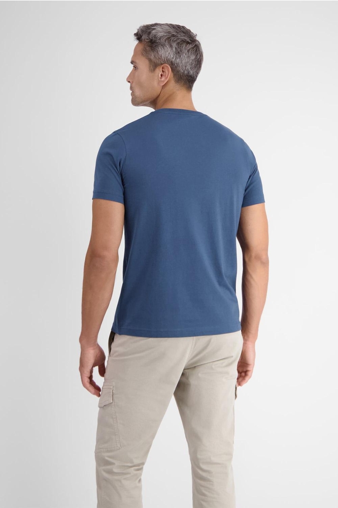 BASIC T SHIRT 23D3000 448 Storm Blue