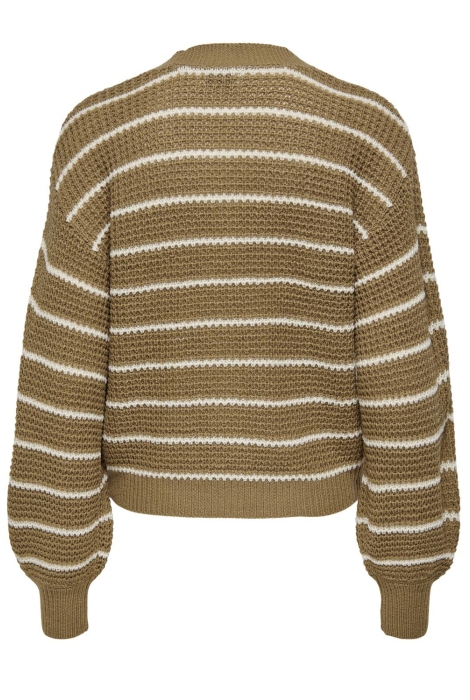 Jacqueline de Yong jdyellen l/s v-neck stripe cardigan