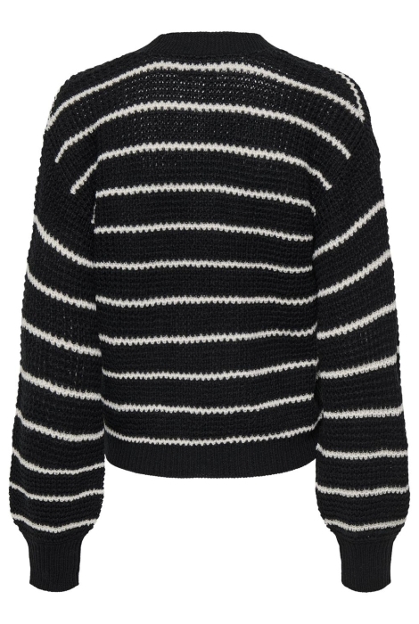 Jacqueline de Yong jdyellen l/s v-neck stripe cardigan