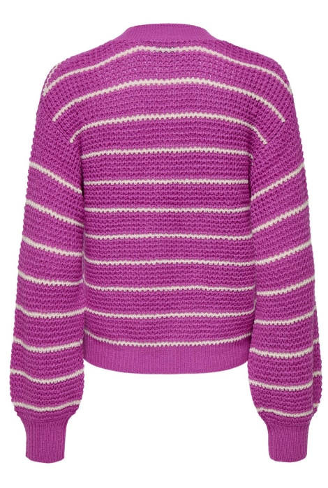 Jacqueline de Yong jdyellen l/s v-neck stripe cardigan