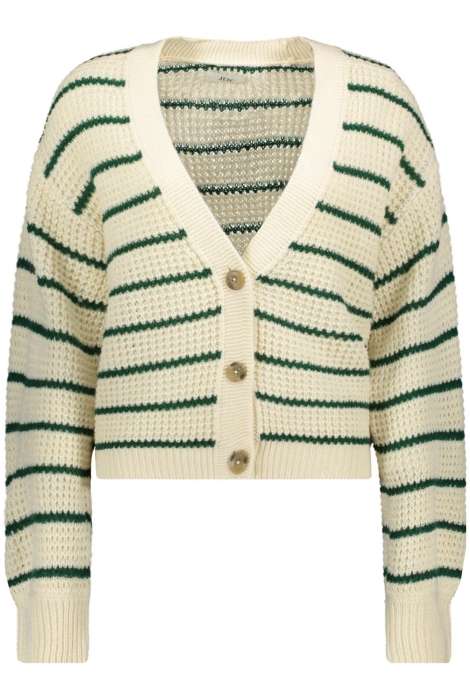 Jacqueline de Yong jdyellen l/s v-neck stripe cardigan