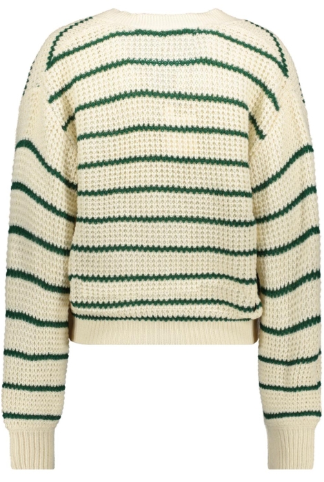 Jacqueline de Yong jdyellen l/s v-neck stripe cardigan