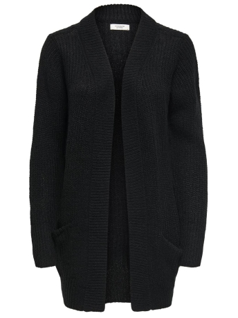 Jacqueline de Yong Vest JDYMIGGY MEGAN L/S CARDIGAN KNT 15337233 BLACK