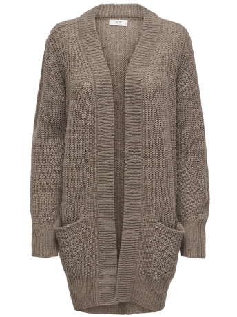 Jacqueline de Yong Vest JDYMIGGY MEGAN L/S CARDIGAN KNT 15337233 WALNUT