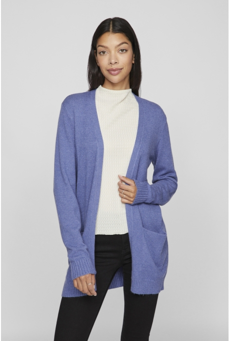 Vila viril open l/s knit cardigan - noos