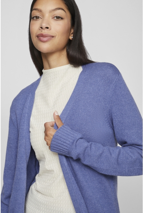 Vila viril open l/s knit cardigan - noos