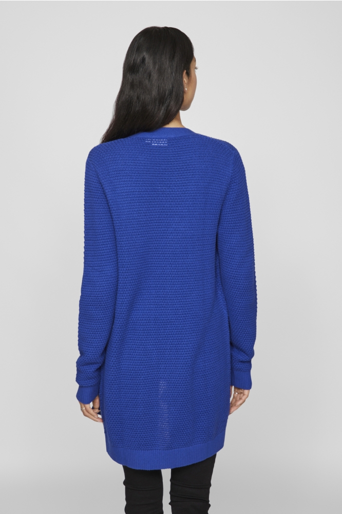 VIDALO L/S KNIT CARDIGAN- NOOS 14097125 Mazarine Blue