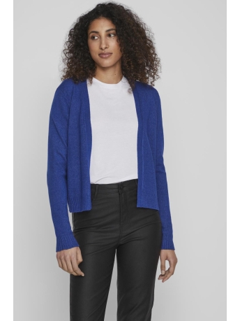 Vila Vest VIRIL SHORT L/S KNIT CARDIGAN-NOOS 14060800 MAZARINE BLUE/MELANGE