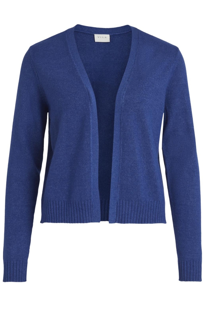 VIRIL SHORT L/S KNIT CARDIGAN-NOOS 14060800 MAZARINE BLUE/MELANGE