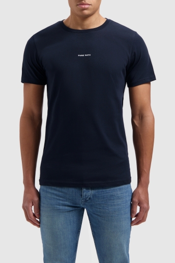 Pure Path T-shirt LOGO T SHIRT 10111 07 NAVY