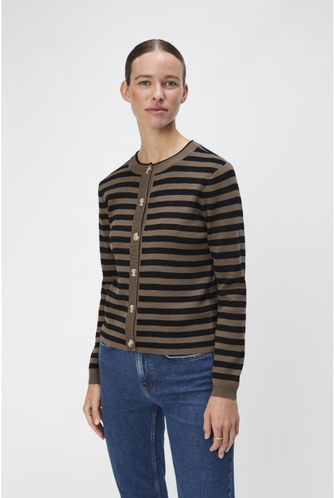 Object objester sli l/s knit cardigan noos