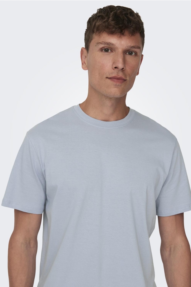 ONSMAX LIFE SS STITCH TEE NOOS 22025208 EVENTIDE