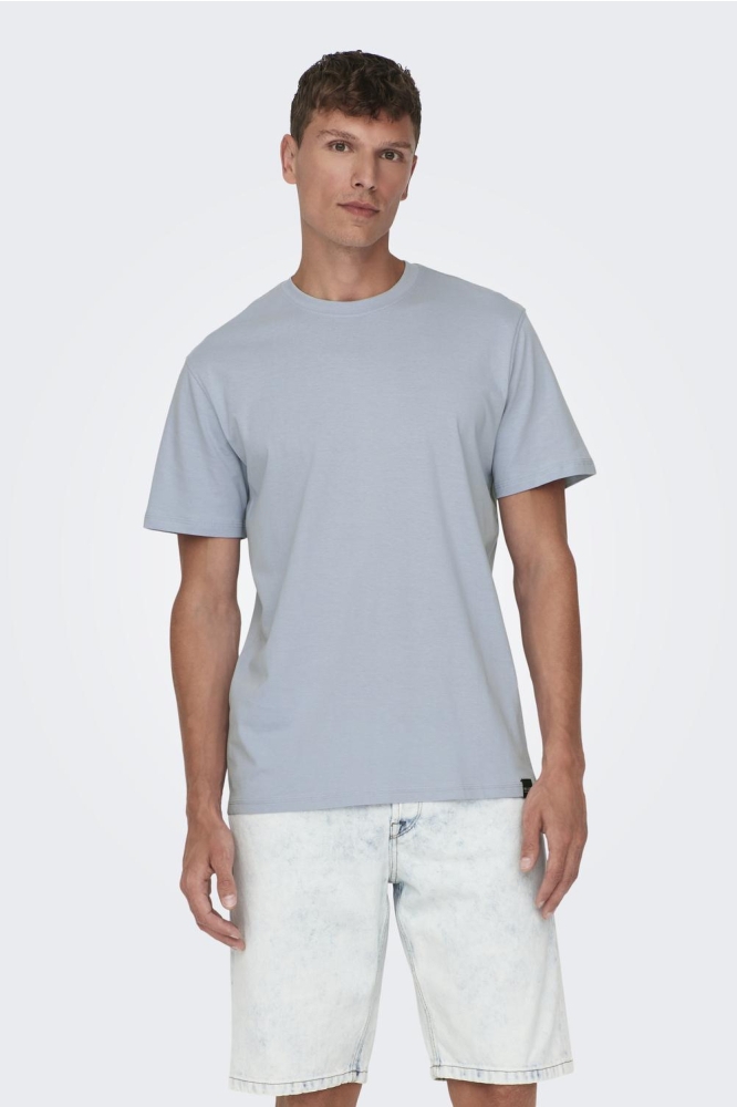 ONSMAX LIFE SS STITCH TEE NOOS 22025208 EVENTIDE