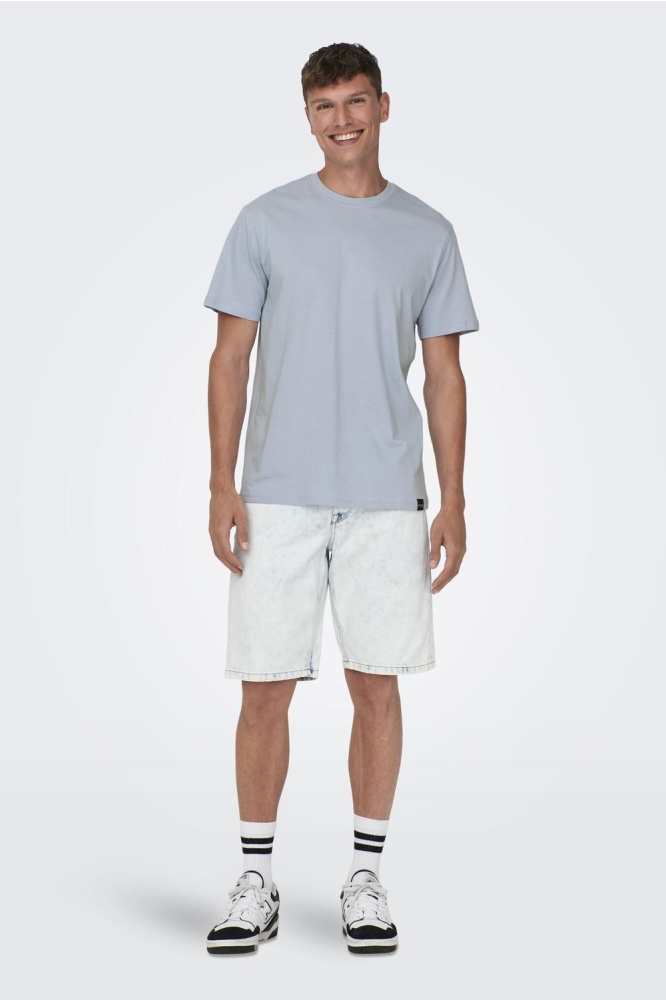 ONSMAX LIFE SS STITCH TEE NOOS 22025208 EVENTIDE