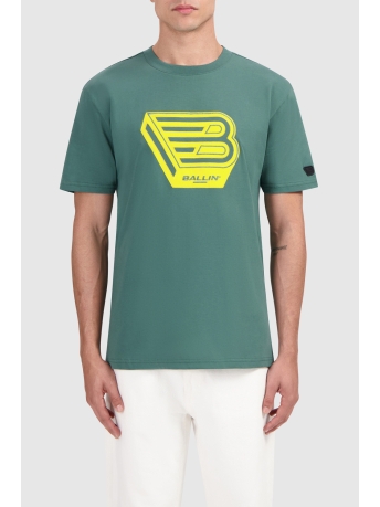 Ballin T-shirt T SHIRT 24019104 76 FADED GREEN