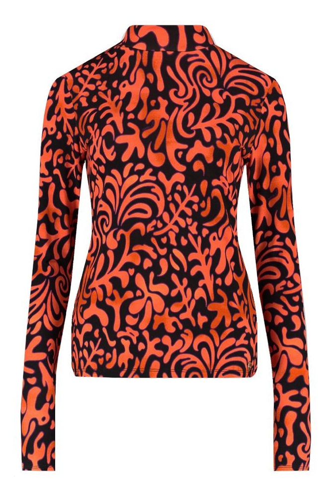 JANE LS AW24T501 1217 swirl orange