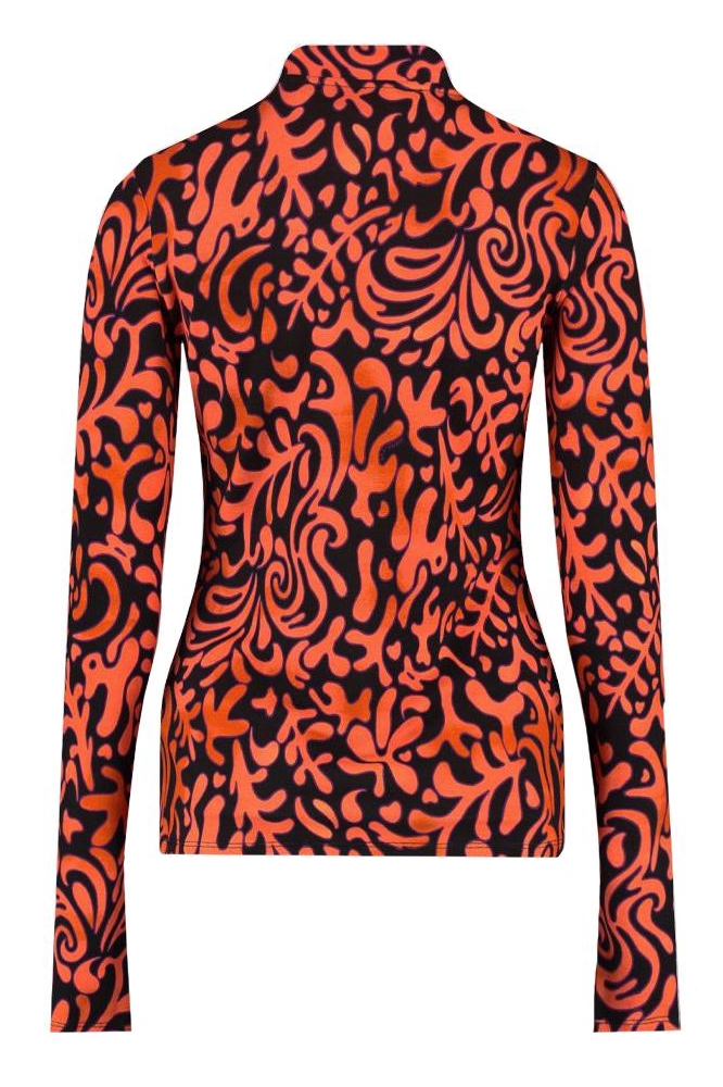 JANE LS AW24T501 1217 swirl orange