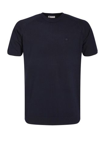 Gabbiano T-shirt T SHIRT KNITTED RONDE KRAAG 154920 301 navy