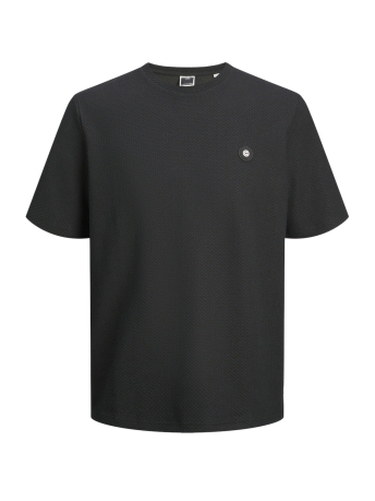 Jack & Jones T-shirt JCOPUFFER TEE SS CREW NECK SMU 12267072 Black/Structure