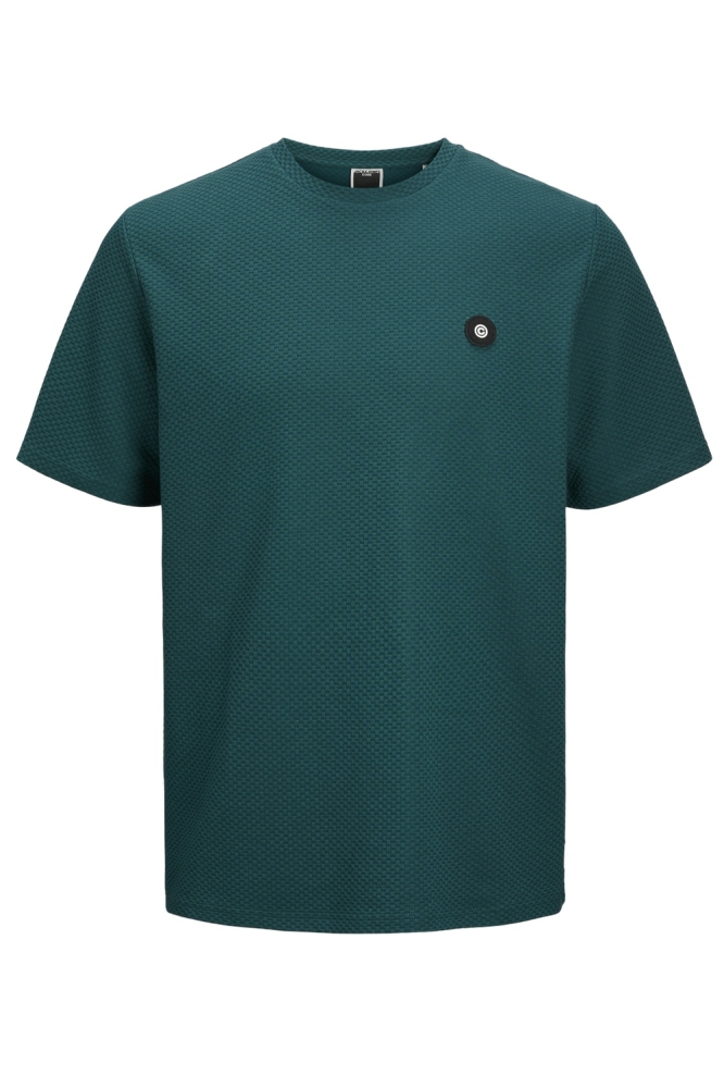 JCOPUFFER TEE SS CREW NECK SMU 12267072 Deep Teal/Structure