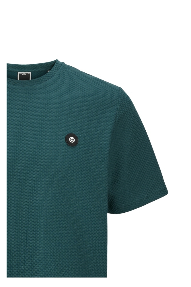 JCOPUFFER TEE SS CREW NECK SMU 12267072 Deep Teal/Structure