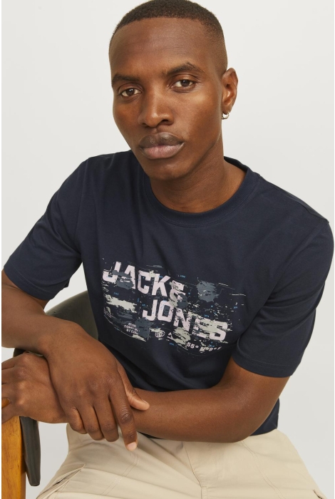 Jack & Jones jcooutdoor logo tee ss crew neck sn