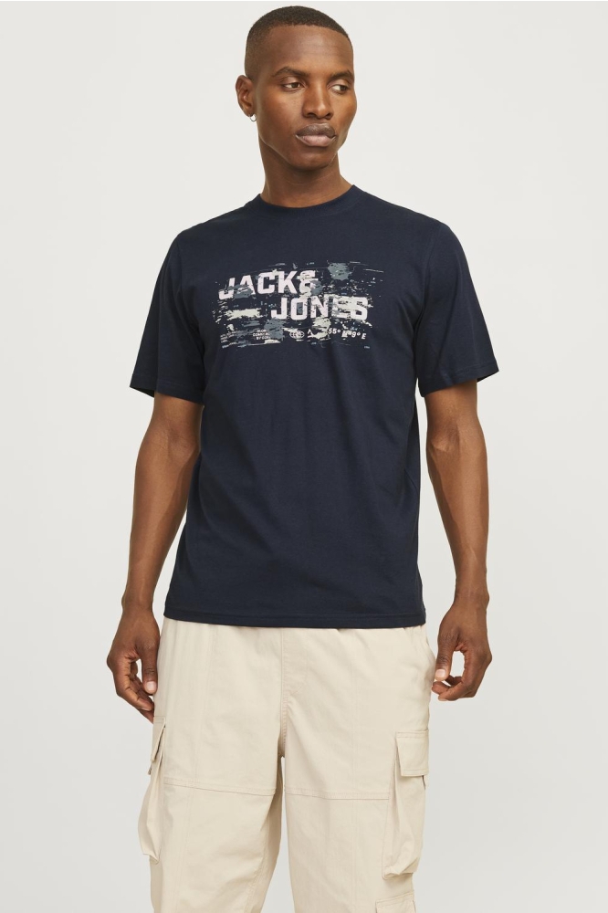 JCOOUTDOOR LOGO TEE SS CREW NECK SN 12262560 Navy Blazer