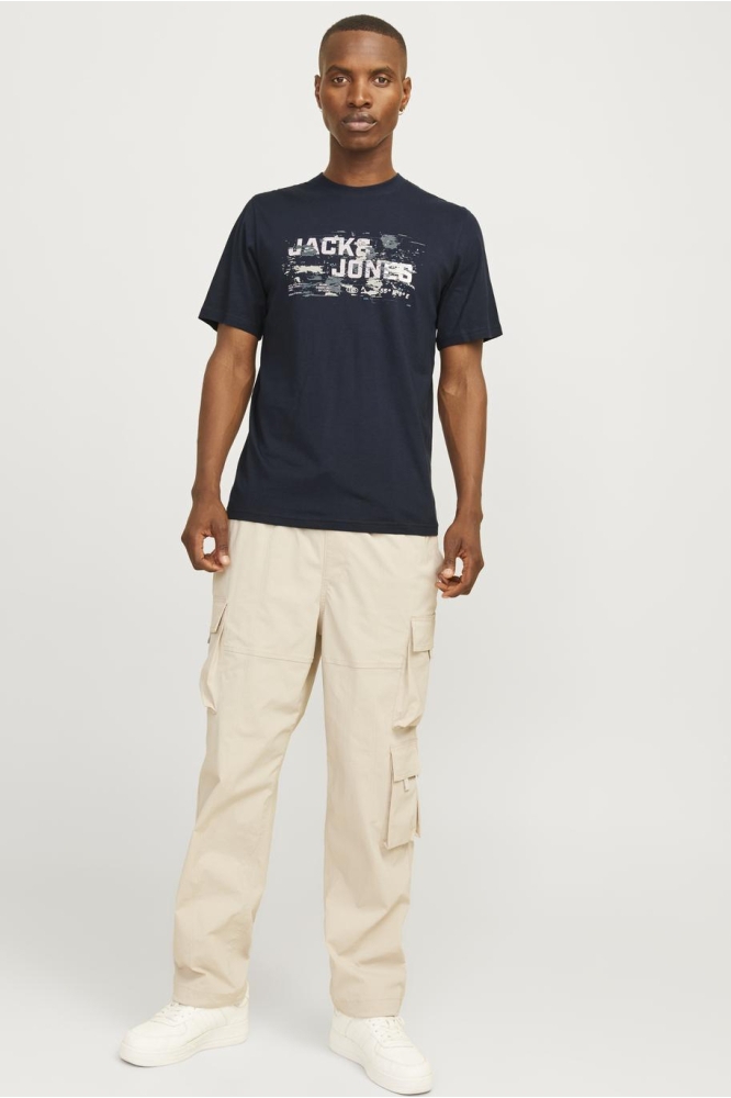 JCOOUTDOOR LOGO TEE SS CREW NECK SN 12262560 Navy Blazer