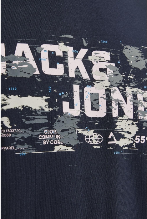 Jack & Jones jcooutdoor logo tee ss crew neck sn