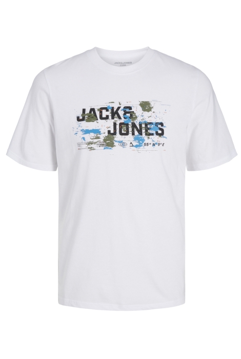 Jack & Jones jcooutdoor logo tee ss crew neck sn