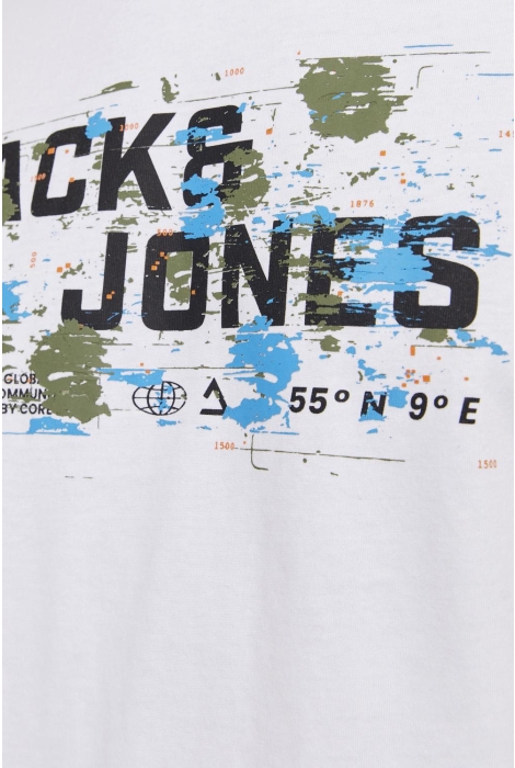 Jack & Jones jcooutdoor logo tee ss crew neck sn