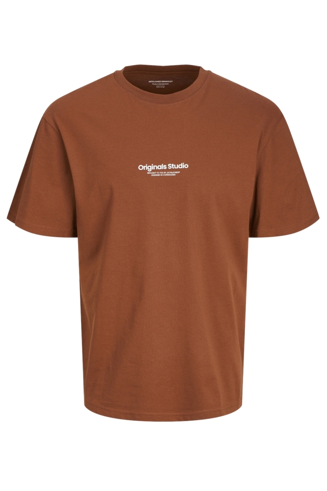 JORVESTERBRO TEE SS CREW NECK NOOS 12240121 Brandy Brown