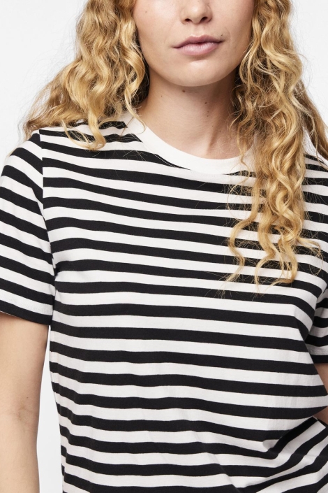 Pieces pcria ss tee stripes noos bc