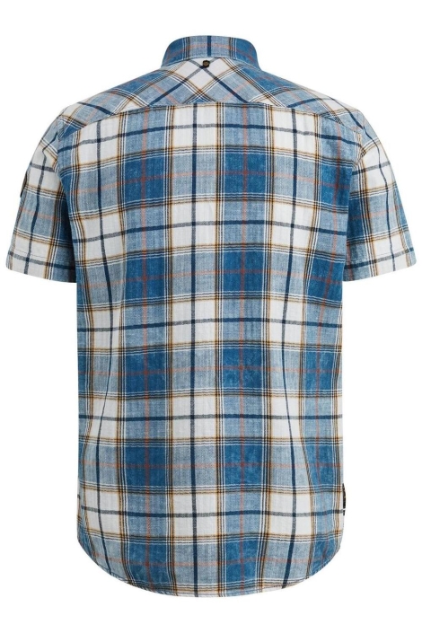 PME legend short sleeve shirt indigo yarndyed