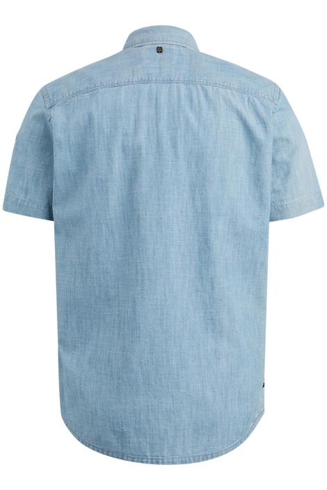 PME legend short sleeve shirt indigo chambray