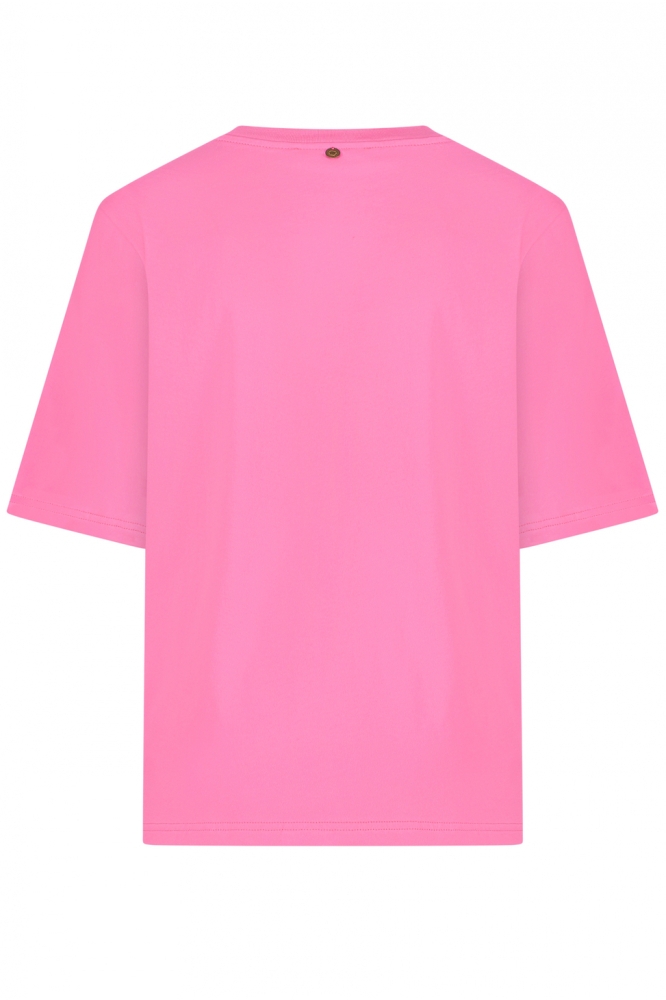 CLEO TEE W24 86 6449 Knockout pink