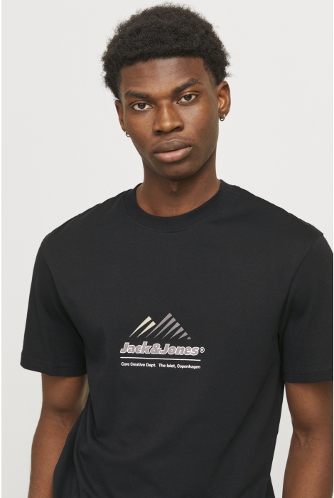 Jack & Jones jcolima logo tee ss crew neck bf ln