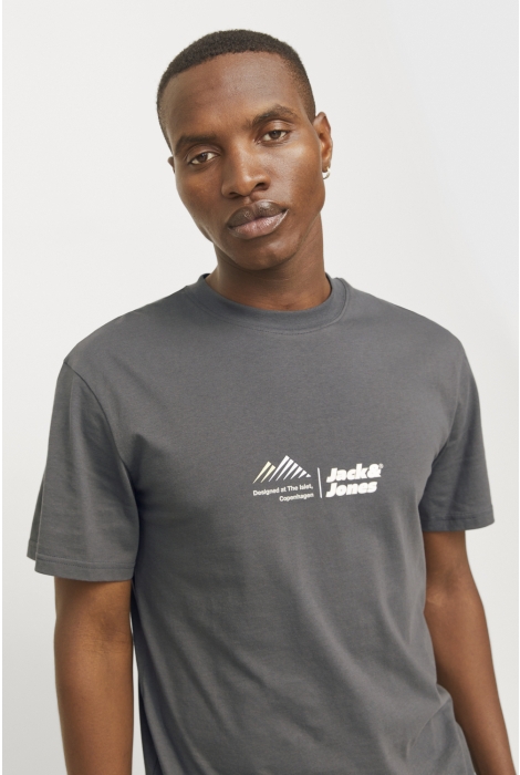 Jack & Jones jcolima logo tee ss crew neck bf ln