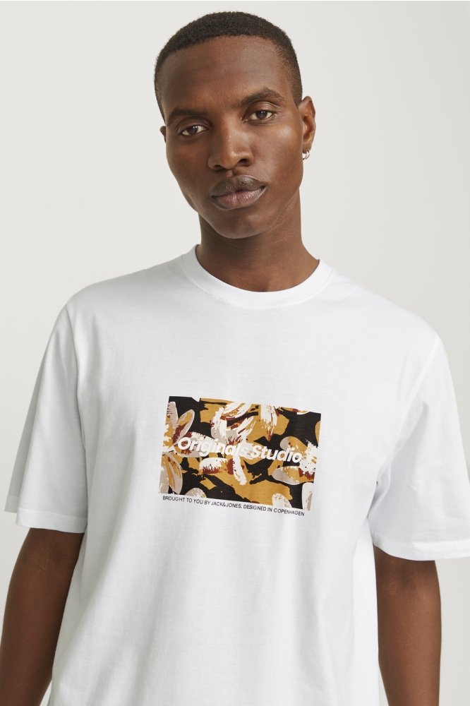 JORVESTERBRO NEWTON BOXFRONT TEE SS 12265742 Bright White