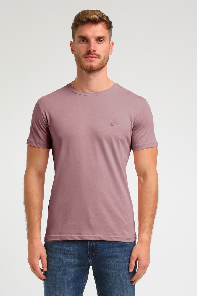 PREMIUM T SHIRT MET STRETCH 152713 704 Mauve